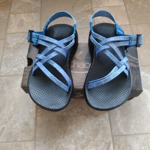 Chacos WIDE Size 5 Women’s Braid Blue